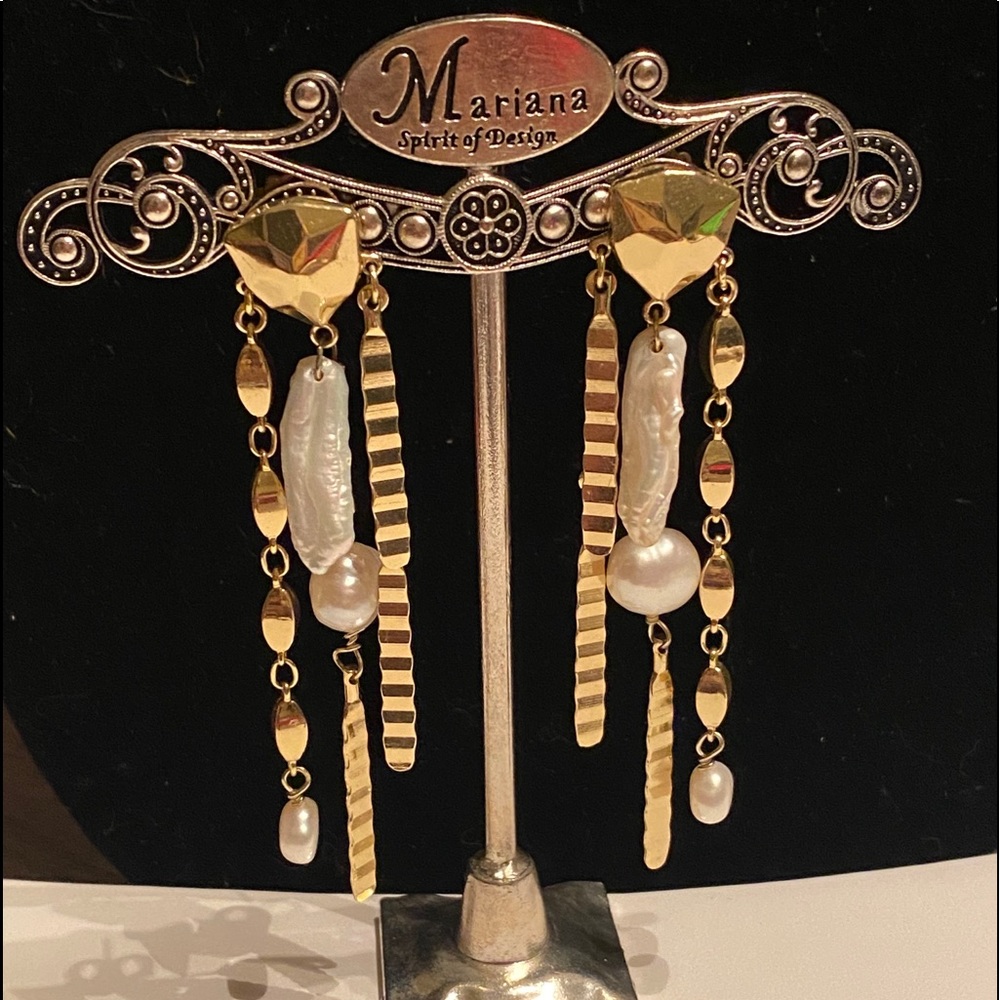 Sorrelli Urban Pearl Dangle Earrings